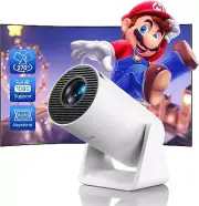 WiMiUS 9500 Lumen WiFi 6 Bluetooth Projector with 270° Rotatable Stand