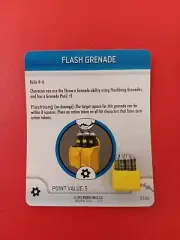 Heroclix Batman No Man's Land Utility Belt Flash Grenade OP Promo NEW WizKids