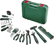 Bosch Home & Garden Advanced Hand Tool Set (52 Pieces) (Set of High Quality Tools for Experienced DIYers, Long Life, High Quality Materials, Ergonomic Design)