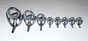 New Set of 8 Fuji CULG Chrome Hardloy Fishing Casting Boat Surf Rod Guides 20-8
