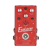 Spaceman Explorer 6 Stage Analog Optical Phaser Guitar Effects Pedal, Red