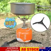 Camping Gas Canister Stand Can Tank Tripod Bottle Shelf Stove Base Holder VN