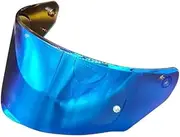 for ls2 FF353 320 328 800 ff320 ff353 ff800 Helmets Lens Motorcycle Helmet Lens Visor Helmet Glasses Lens Flip Up Face Visor Lens(Tea Blue)