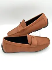 Alfani Men's Iker Penny Driving Loafers Tan Size US 9.5M NWB