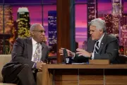 Comedian Bill Cosby during an interview with host Jay Leno on Febr- Old Photo 1