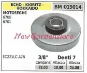 Pinion Echo Engine Chainsaw 6700 6701 3/8 " Teeth 7 019014