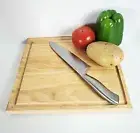 Solid laminated Poplar wood cutting board smaller apartment size Food Safe New