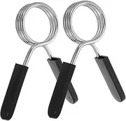 PENIKOKO 2Pcs Barbell Clamps with Spring Clip Structure for Secure Weight Lifting Weight Clips for Gym Workouts Easy to Replace Heads for Quick Weight Changes Fits