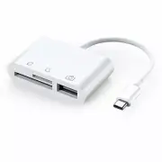 SD Card Reader USB 2.0 Dual Slot Flash Memory Card Reader TF, SD, Micro SD, SDXC