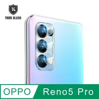 在飛比找PChome24h購物優惠-T.G OPPO Reno5 Pro 手機鏡頭鋼化膜玻璃保護