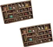 Daiilg 1:12 Miniature Trinket Shelf Miniature Crystal Shelf Miniature Decor Printers Tray Miniature Easy to Use
