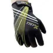 Riding Gloves Antumn Winter Mountain Bike Gloves Touch Screen Bike Gloves Black yellow line_XL