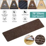 1-20Pcs Non Slip Carpet Stair Treads Floor Mat Step Staircase Pad 76*20CM