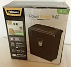 Fellowes Powershred H-6C Paper Shredder
