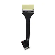 Jasart Elevate Professional Art Painting Flat Brush 4"/100mm Long Handle Black