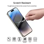 Tempered Glass Screen Protector For iPhone 15 14 13 12 11 XS MAX 8 SE PLUS