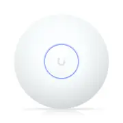 Ubiquiti U7 Long-Range, Compact, Ceiling-mount WiFi 7 AP, 5 Spatial Streams, Extended Signal Range, Cover Up to160m , 300+ Devices, Uplink 2.5GbE