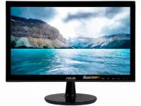 在飛比找Yahoo!奇摩拍賣優惠-華碩 ASUS VS197D 19型LED電腦液晶螢幕、D-