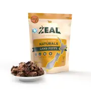 Zeal Free Range Naturals Lamb Puffs for Dogs (85g)