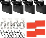 Pool Hose Holder, Pool Hose Holder with Mounting Bracket, Versatile for Stable Attachment, Prevents Sagging and Ensures Efficient Water Flow