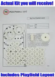 1954 Bally Big Time Bingo Machine Rubber Ring Kit
