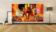 INCREDIBLE 2 MOVIE POSTERS-COLORFUL AND LOVELY Canvas home wall choose your size