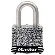 Master Lock 3SSKADHC Stainless Steel Shackle Laminated Padlock 1-9/16 in.