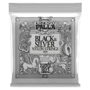 Ernie Ball Ernesto Palla Black and Silver Nylon Classical Guitar String