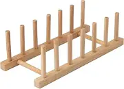 [IKEA] OSTBIT Plate Holder, Bamboo