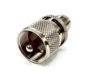 GIZWIZ RF Coax Adapter UHF PL259 Male Plug to TNC Female Jack 50 ohms 2pcs