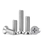 M3 (3mmØ) PHILLIPS COUNTERSUNK MACHINE SCREWS A2 A4 STAINLESS STEEL CSK BOLTS