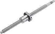uxcell BallScrew SFU1605 (Dia 16mm, Lead 5mm, Length 700mm) with Ball Screw Nut Anti Backlash Ball Screw Kit Standard End Machining for BK/BF12 CNC Machine Parts