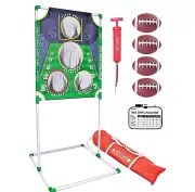 GoSports Red Zone Challenge Football Toss Game Set