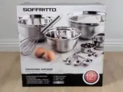 NEW Soffritto Bake House 12 Piece Stainless Steel Mix & Measure Set
