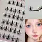 6 Rows Cluster Lashes Reusable Individual Lashes New Soft Idol Lash Clusters