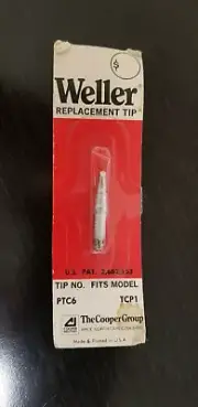 Weller PTC6 Soldering Iron Tip NEW!