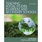 TEACHING SOCIAL STUDIES IN MIDDLE AND SECONDARY SCHOOLS