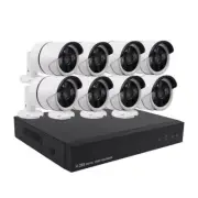 8MP POE CCTV Home Security Camera System with 8 Cameras 48V HDMI Hard Drive AU