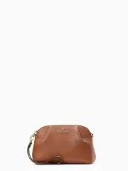 Dumpling Pebbled Leather Convertible Crossbody
