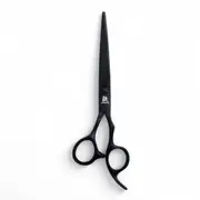 Juntetsu Matte Black Offset Hair Cutting Scissors