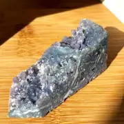 Purple Green Sparkly Grape Agate Specimen Tower Rare Natural Crystal