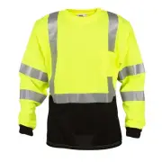Cordova V501-2XL Cor-Brite Type R, Class III, Lime Birdseye Mesh T-Shirt,...