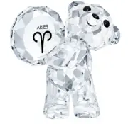 Swarovski Kris Bear Aries Zodiac Horoscope April #5396279 New in Box Authentic