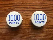 Gottlieb Pinball Machine Close Encounters Pop Bumper Caps ( Brand NEW )