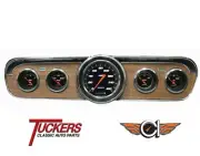 1965-66 Ford Mustang Velocity Series Blk Gauges Classic Instruments MU65VSB00