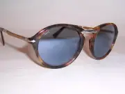 NEW Persol Sunglasses PO 3274/S 108/56 CAFFE/BLUE 50mm Folding AUTHENTIC