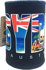 ILA Sydney Word Stubby Holder