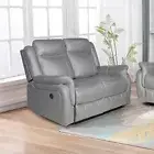 Carlton 2R Finest Fabric Recliner Sturdy Construction Metal Mechanism