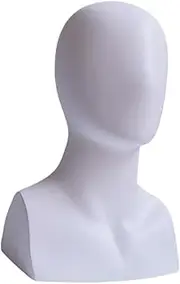 OIIBWQ Mannequin Head, Head , White