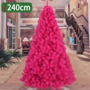 Fuchsia Christmas Tree 2 3 4 5 6 7 8 FT Undecorated Festival Holiday Outer Door